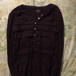 Women’s Loft XS long sleeve tee